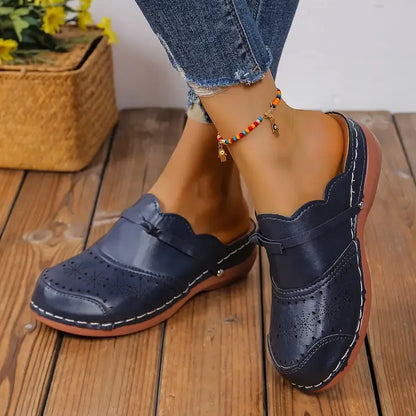 Amelia - Zuecos cómodos con diseño artesanal