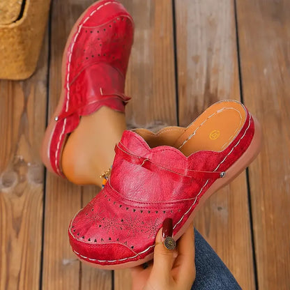 Amelia - Zuecos cómodos con diseño artesanal