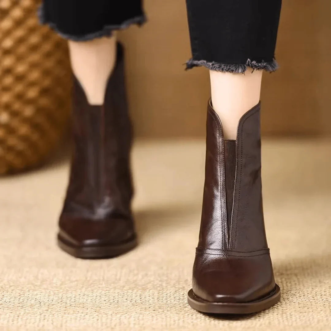 Ovelia - Botines de tacón bloque